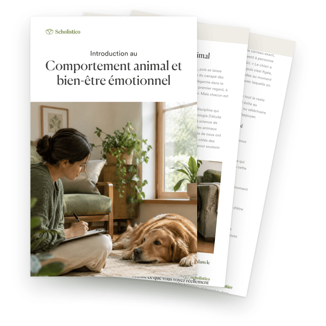 Introduction au Comportement animal et bien-être émotionnel